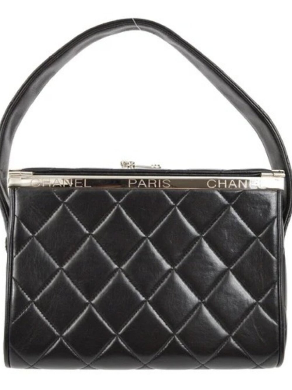 Chanel Black Lambskin Handbag 150459